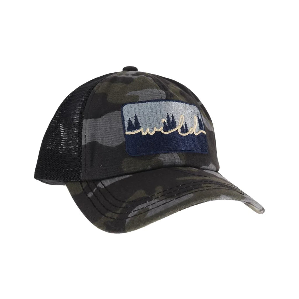 Embroidered Wild Patch CC Cap